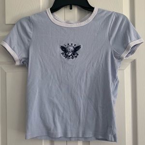 Hollister 1999 Blue Baby Tee